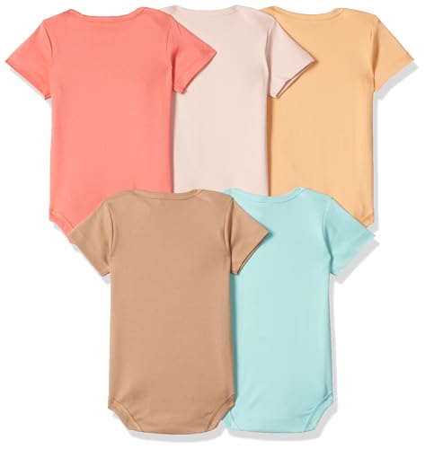 Image of T2F Unisex Baby Rompers Bodysuits (Pack of 5)