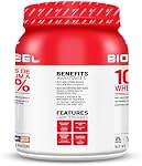 BioSteel 100% Whey Protein Powder, rBGH Hormone Free and Non-GMO Post Workout Formula, Chocolate, 14 Servings