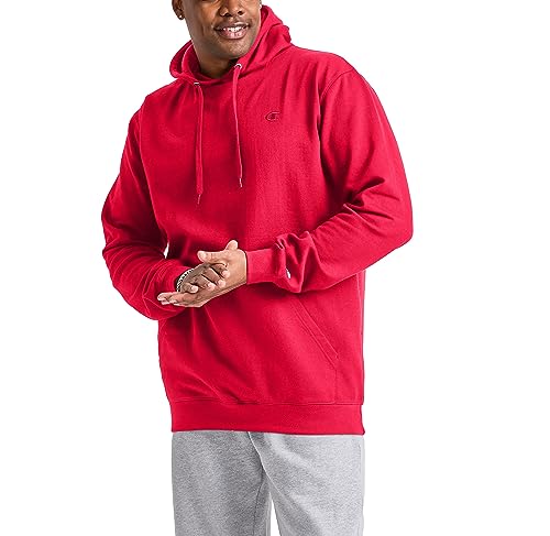 Champion Pull à capuche Powerblend Sweatshirt Homme finitions soignées S