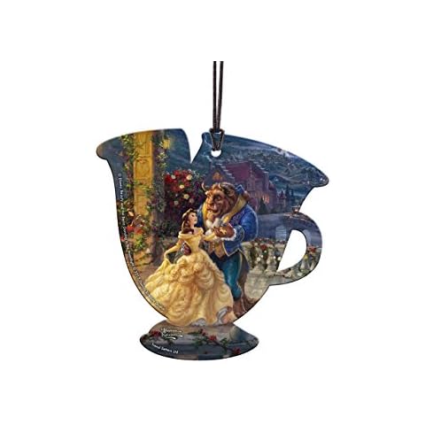 Trend Setters Disney - Beauty and the Beast - Belle Dancing in the Moonlight - Shaped Hanging Acrylic Print Accessory Cover