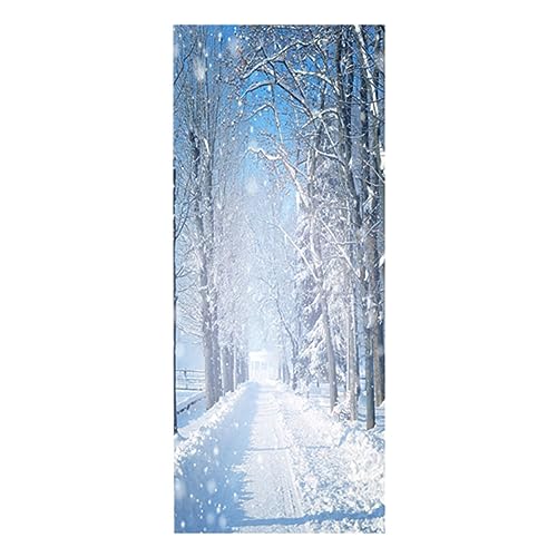 OSALADI Vattentäta Klistermärken Dörrdekal Dekorativa Klistermärken Pvc Väggstickers Vattentäta Verandadekaler Självhäftande Dörrklistermärken Väggmålningar 3d Digital