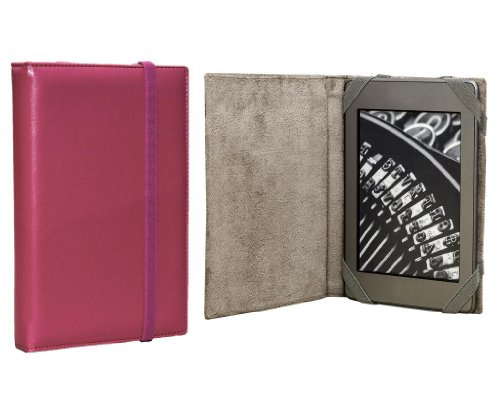 ANVAL Funda para EBOOK Sony PRS 350 Pocket Color Fucsia