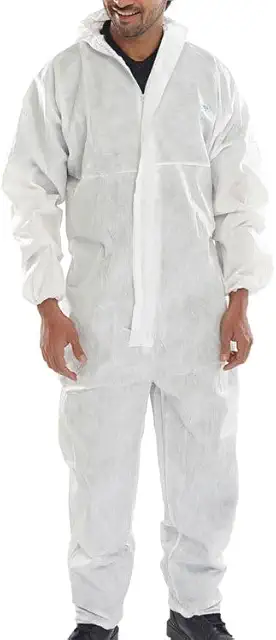 Economy Anti Static Insulated Coverall - Type 5/6 Protective Boilersuit Large