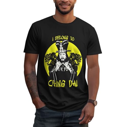 Men's Crew Neck T Shirts Short Sleeve top for Big Trouble in Little China tee,Cool T-Shirt