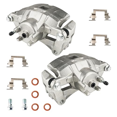 Image of PHILTOP Front Brake Caliper 18-B5032, 18-B5033 Compatible with 2007-2017 Jeep Patriot, 2007-2017 Jeep Compass, 2008-2014 Dodge Avenger, 2011-2014 Chrysler 200, 2007-2012 Dodge Caliber