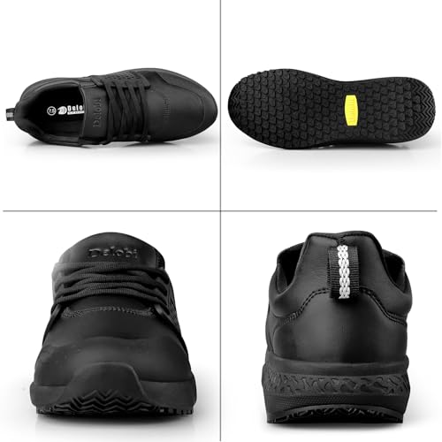 Non Slip Work Shoes for Men Slip Resistant Kitchen Shoe Waterproof Restaurant Chef Sneakers Food Service Hospital2