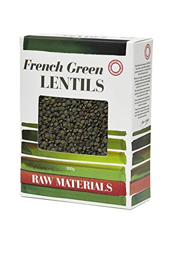 Raw Materials Lentils - French Green 500g (1 pack)