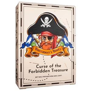 Buccaneer’s Booty | Fun Pirate Card Game | Quick Action Party Game for Adults and Family | Easy to Learn Kids Card Game | Friends Pirate Game for Travel, Game Night, Camping | 3 to 6 Players