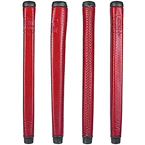 GRIP MASTER The Signature Series Cabretta Putter Grip Tour Pistol fits Scotty Cameron (Red)