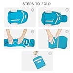 35L Foldable Waterproof Backpack For Outdoor Sports Travel Inside Wet Clothes Compartment Packable For Multiple - Image 5