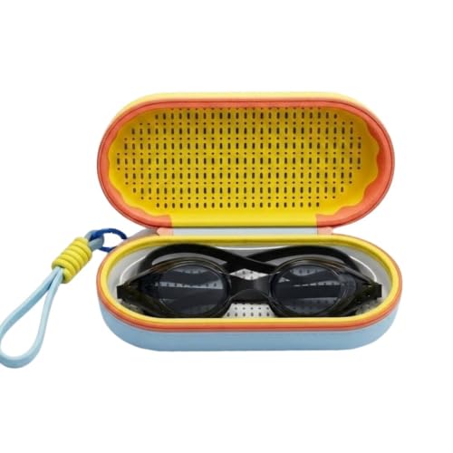 Image of First Lens Swim Goggles Case for Swimming Goggles & Eyeglasses - Yellow - SA01