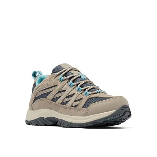 Columbia Crestwood, Zapatos para senderismo Mujer, Caldera de Grafito, 43 EU Ancho