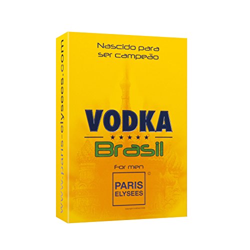 Perfume Vodka Brasil Amarelo 100ml Paris Elysses