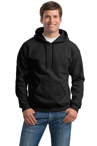 G185 Capuche 50/50 sweat écarlate chiné Small pour un confort quotidien