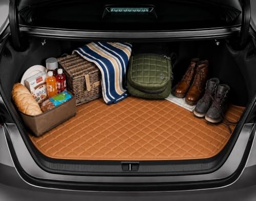 Image of Car Boot Mat for BMW X5 2014 to 2019 | Tan with Beige