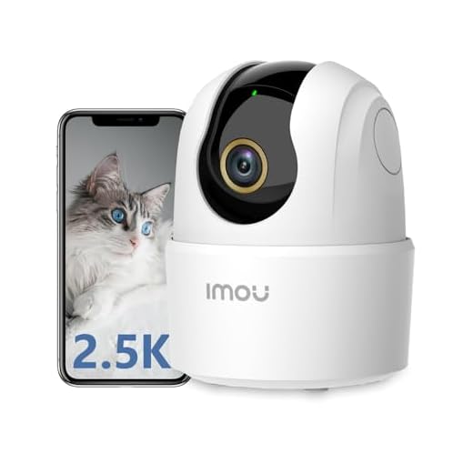 Imou 4MP Telecamera Wi-Fi Interno Videocamera Sorveglianza 2.5K, Rilevamento Umano, Audio Bidirezionale, Tracciamento di Movimento con Sirena, Compatibile con Alexa, Rotazione a 360°, 2.4Ghz Ranger 2C