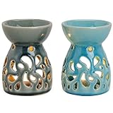 Lumière qui touche : le doux scintillement de la bougie chauffe-plat qui brille à travers les motifs filigranes diffuse non seulement de la chaleur, mais aussi un sentiment de sécurité et de tranquillité.