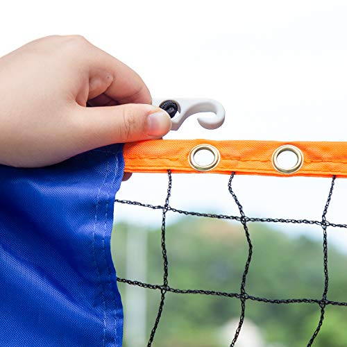 image for ORIENGEAR 17ft Portable Badminton and Tennis Net with Poles Carrying B