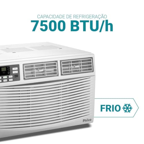 Ar-condicionado 7500 BTUs Philco PAJ7FH Serpentina em cobre 127V