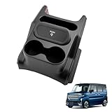 Coleya 3in1 コンソールボックス スズキ スペーシア/スペーシアカスタム MK54S/MK94S型 3代目 2023年～現行専用 コンソールボックス ドリンクホルダー増設 ゴミ箱 コンソール収納トレイ 滑り止め 取付け簡単 カーアクセサリー