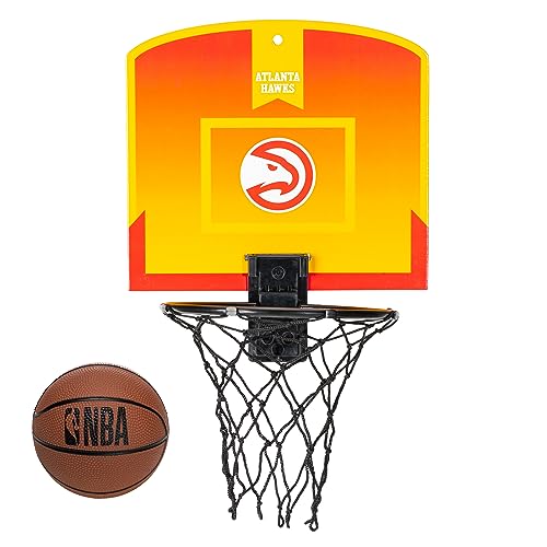 Franklin Sports 79008F08 Nba Atlanta Hawks Mini Over The Door Basketball Hoop cover