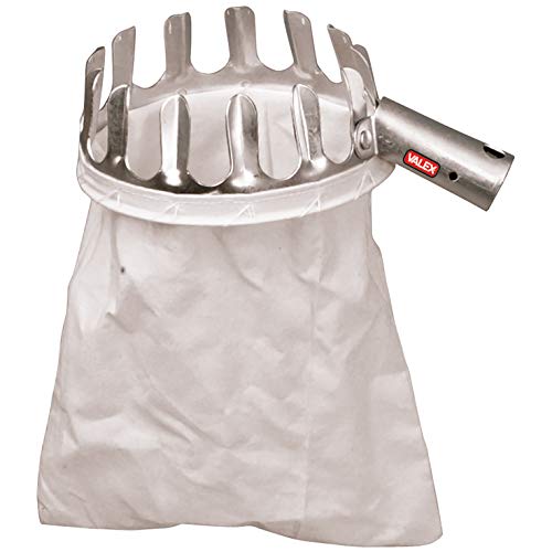 KOMABLEN 4M Cueille Fruit Telescopique, Ramasse Pomme INOX Et Sac De Rangement, Poteau Réglable