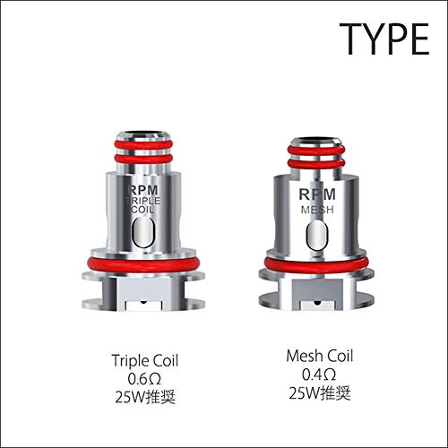 Smok RPM mit je 0,4 Ohm Mesh Verdampferköpfe - 5 Stück pro Packung – Bild 3