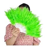 DESIGN VINTAGE : Nos éventails de plumes pour dames ont un style vintage, convenant aux accessoires de photos de mariage, à l'art photographique ou aux accessoires de performance pour ajouter votre tempérament