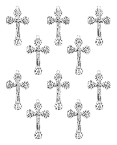 Médailles Vierge Marie et Saint Benoît pour fabriquer vos chapelets de prière