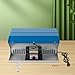 Jewelry Bench Polisher, Adjustable Variable Speed Polishing Buffing Machine, 500W Buffer Grinder with Lighting Tube and Safety Locks for Jewelry, Metal, Wood
