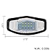 GZLMMY Super Bright 18-SMD OEM Replacement LED Number License Plate Light Lamps for Honda Acura MDX RL TL TSX ILX Civic Accord Odyssey etc.