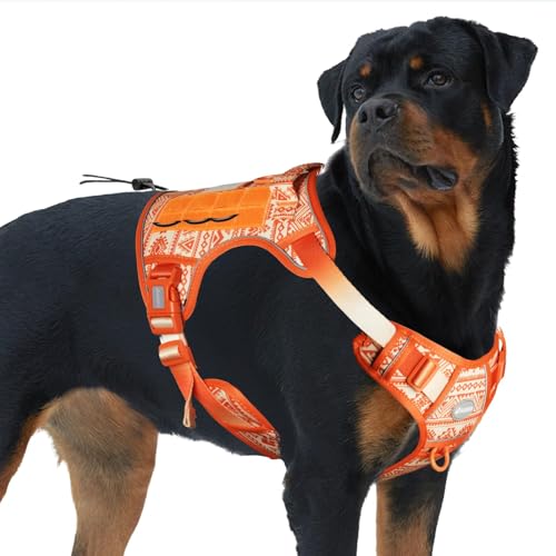 Image of AUROTH Tactical Dog Harness for Large Dogs, Heavy Duty No Pull Pet Vest