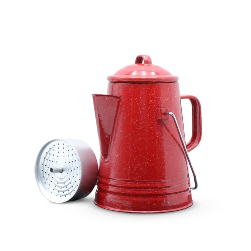 Grip Coffee Percolator Red