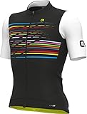 Alé Cycling Logo Kurzarm Trikot Herren schwarz/bunt Größe M 2022 Radtrikot kurzärmlig