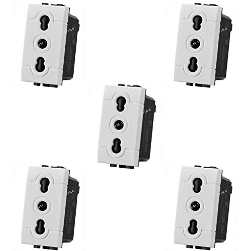 VM-STORE Pezzi 5 Presa Elettrica Compatibile