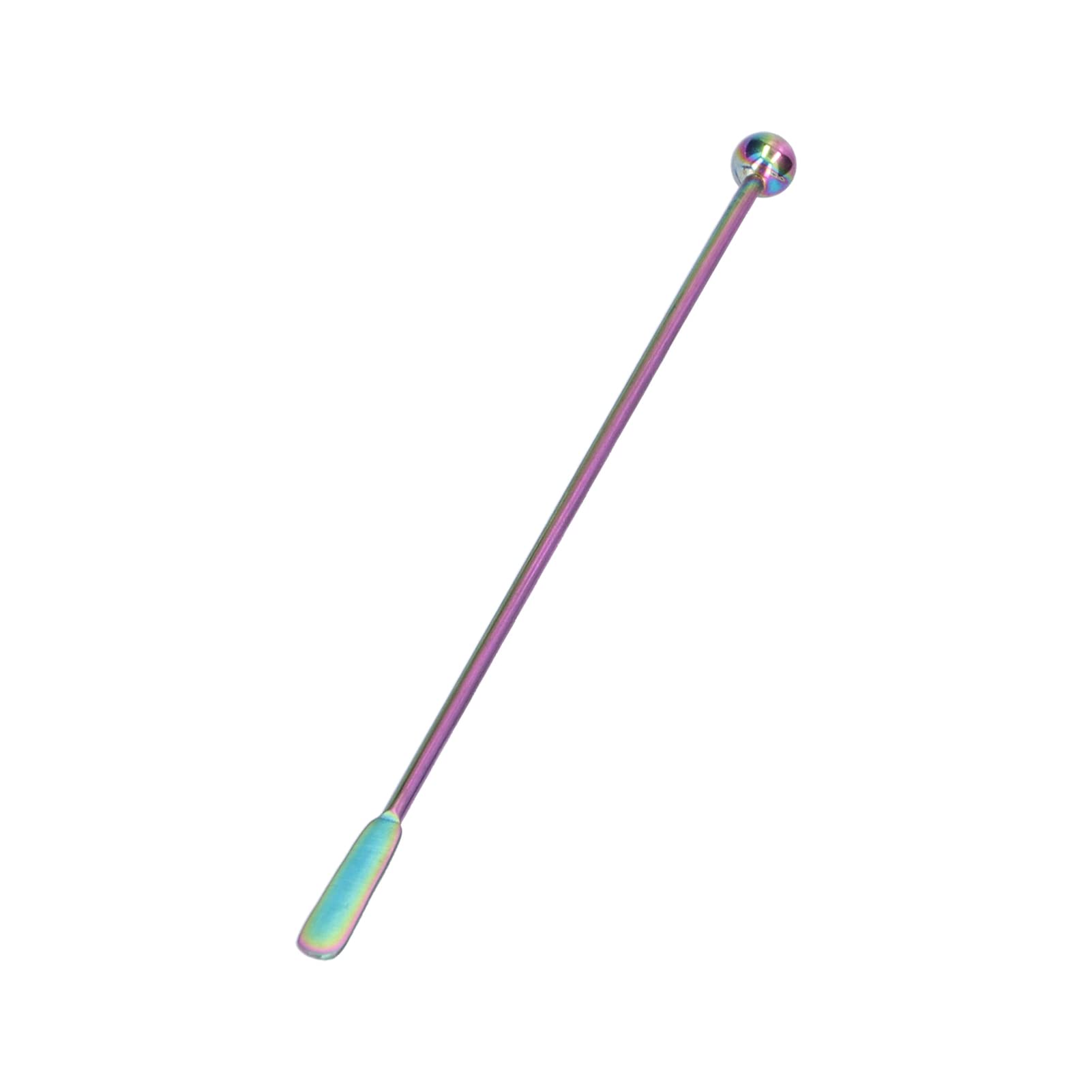 Stirring Stick, 304 Stainless Steel Stirrer, Cocktail Coffee Beverage Drink Stirring Rod Bar Accessory(Dazzling)