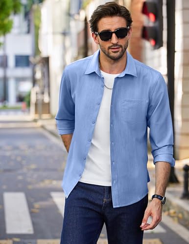 Chemise décontractée COOFANDY pour vos sorties de week-end et soirées outdoor - 5