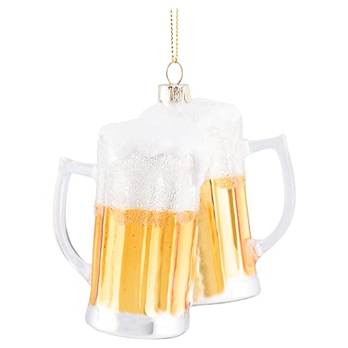 4" Beer Mugs Ornament #TOP27