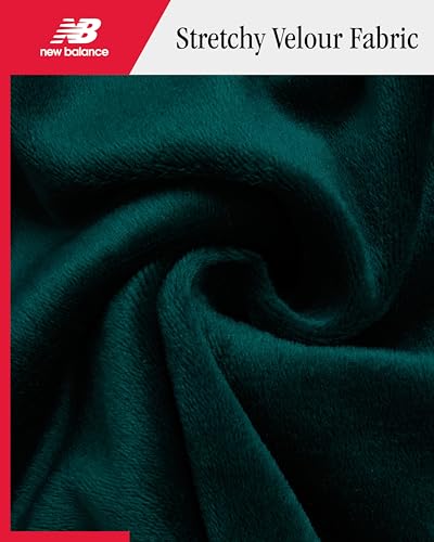 New Balance Active Girls Sweat Set - 2 Piece Velour Zip Up Hoodie Sweatshirt and Girls Pants Tracksuit Athletic Set (7-12)3