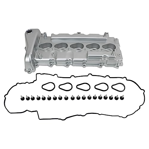 Image of TRQ Valve Cover Compatible with 2004-2006 Chevrolet Colorado GMC Canyon 2006 Hummer H3