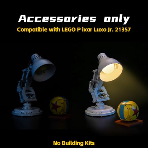 Image of BrickBling Lighting Compatible with Lego Ideas Pixar Luxo Jr. 21357(Not Come with Model) (RC Version Light)