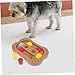 PERSELOSO Interactive Dog Slow Feeder Bowl Educational Design for Healthier Eating Fun Pet Feeding Toy to Prevent Bloat and Encourage Digestion