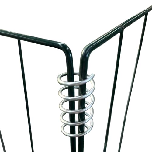 ESTEXO Metall Komposter Gartenkomposter 90x90x70 cm Drahtkomposter Metallgitter grün Metallkomposter Draht Welpenauslauf Auslauf Drahtgitter
