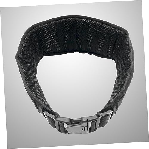 Mipcase Belt Durable Nylon Web Belt with Hook Loop Fastener for Men Women Heavy Duty Utility Belt for Outdoor Activities Black2