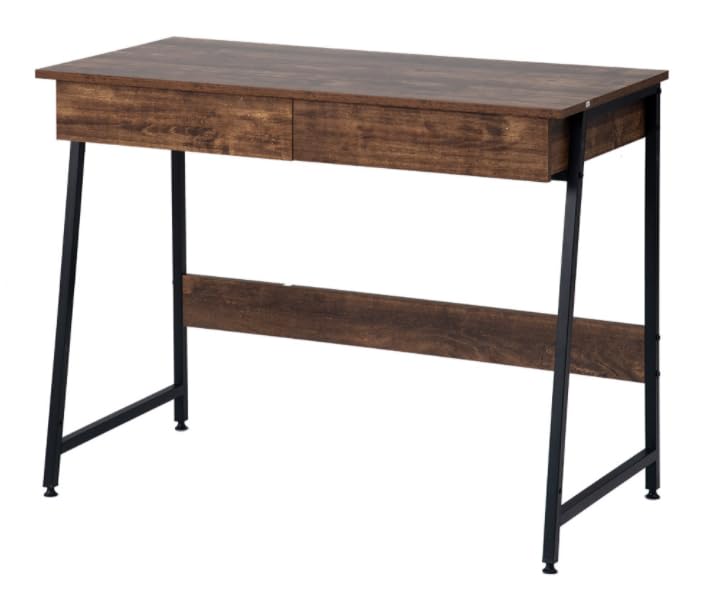 【人気商品】パソコンデスク　引き出し付き　幅100*奥48 　ダークブラウン Amazon.co.jp: パソコンデスク 引き出し付き 幅100*奥48 ダーク