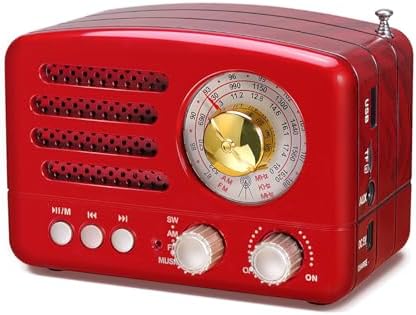 PRUNUS J-160 AM/FM/SW Retro Radio mit Bluetooth, Nostalgie Radio ...