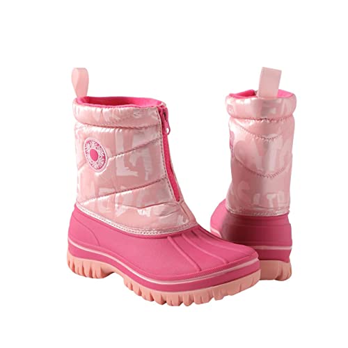 Boys Girls Snow Boots Kids Winter Boots Waterproof Outdoor Winter Shoes For Toddler/Little/Big Kid4