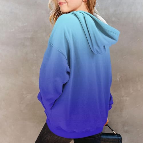 Girls Hoodies Long Sleeve Pullover Cute Sweatshirts Oversized Casual Loose Fashion Fall Winter Clothes With Pocket4