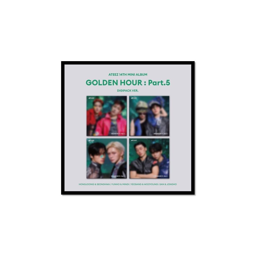 A.TEEZ ATEEZ GOLDEN HOUR : Part.5 [Digipack Unit 4 Ver Set] 14th
