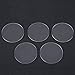 5 pezzi 37/38 / 39MM Round Flat Watch cristallo lenti parti di ricambio per riparazione orologiaio(38mm)
